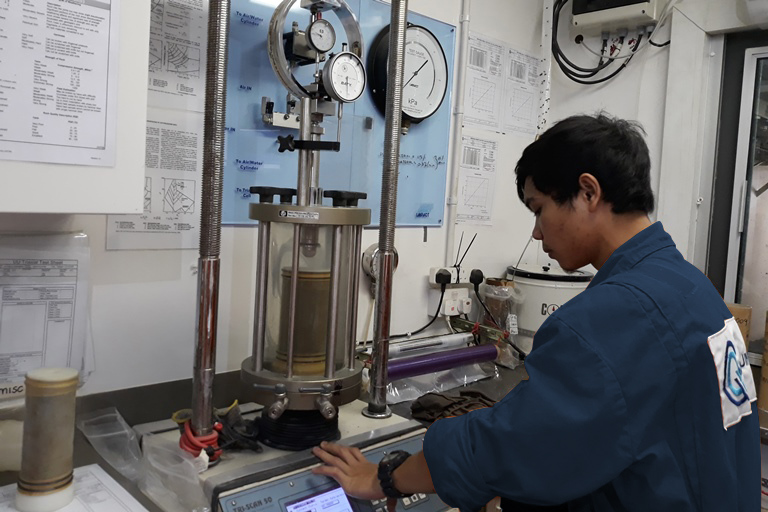 offshore soil testing